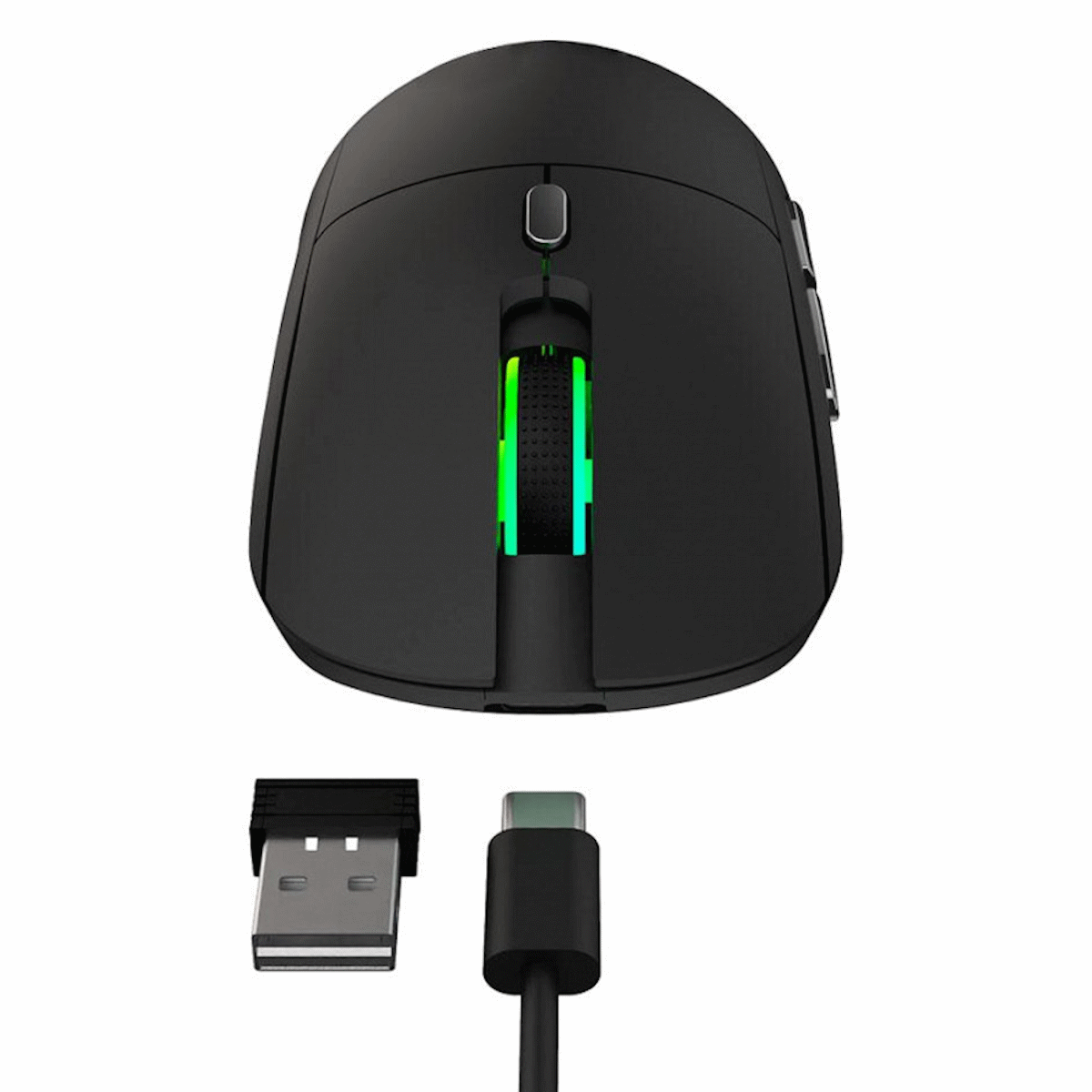 Mouse Gamer Inalambrico Recargable NM-WONDER 3200 DPI Netmak