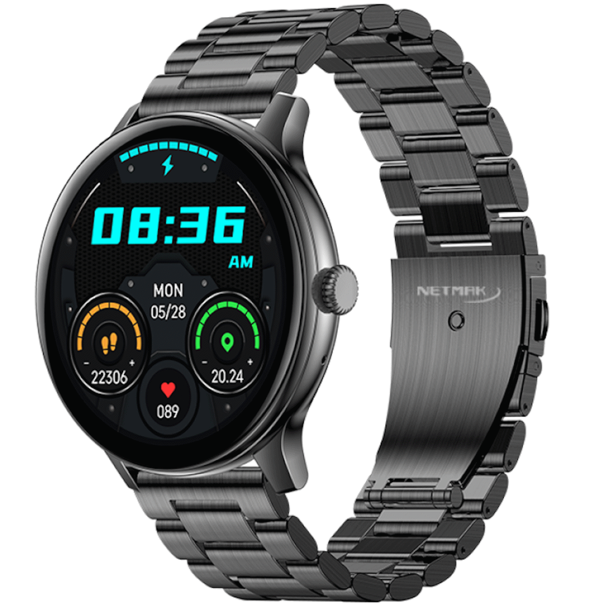 SmartWatch Elite Bluetooth Negro Netmak
