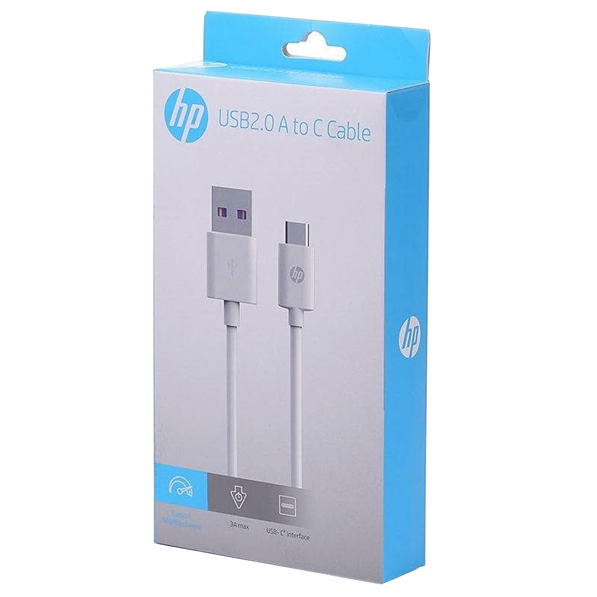 Cable USB C a USB 2.0 1m Blanco HP