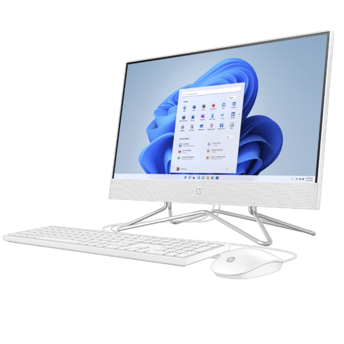 Combo Pc Todo En Uno AIO HP Celeron J4025 - 8GB - 256GB - 21,5