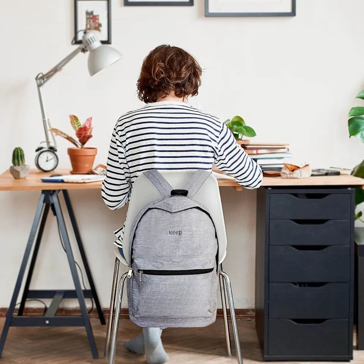 Mochila BO432 Gris Multi Keep