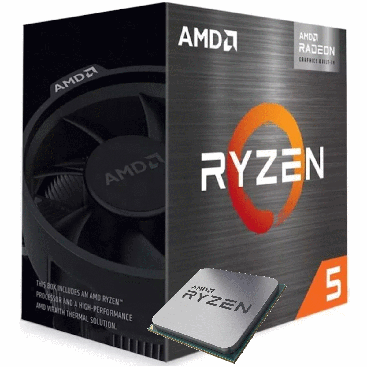 Computadora Ryzen 5 - 8Gb - Ssd 256Gb - Gabinete Andromeda RGB - Monitor Gamer 24