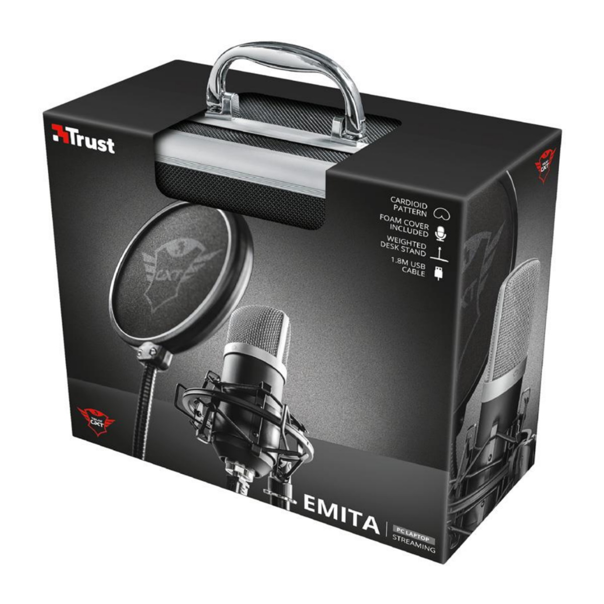 Microfono Streaming Maletin Gxt-252 Trust