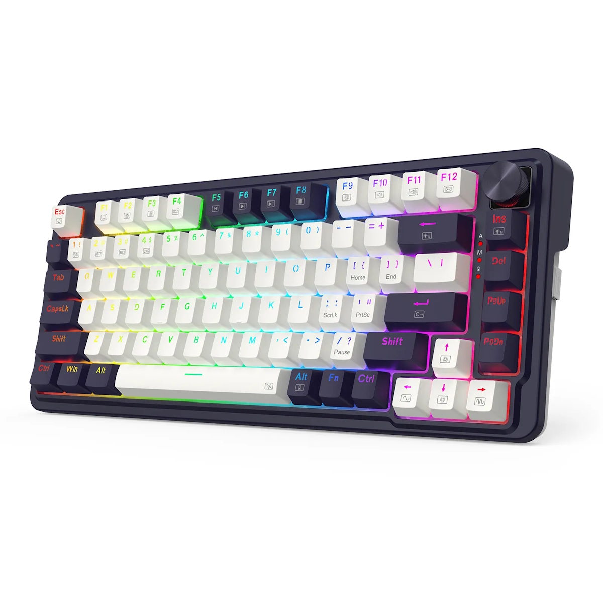 Teclado Mecanico Gamer Cable/Inalambrico RGB Ucal Pro Switch Rojo Redragon