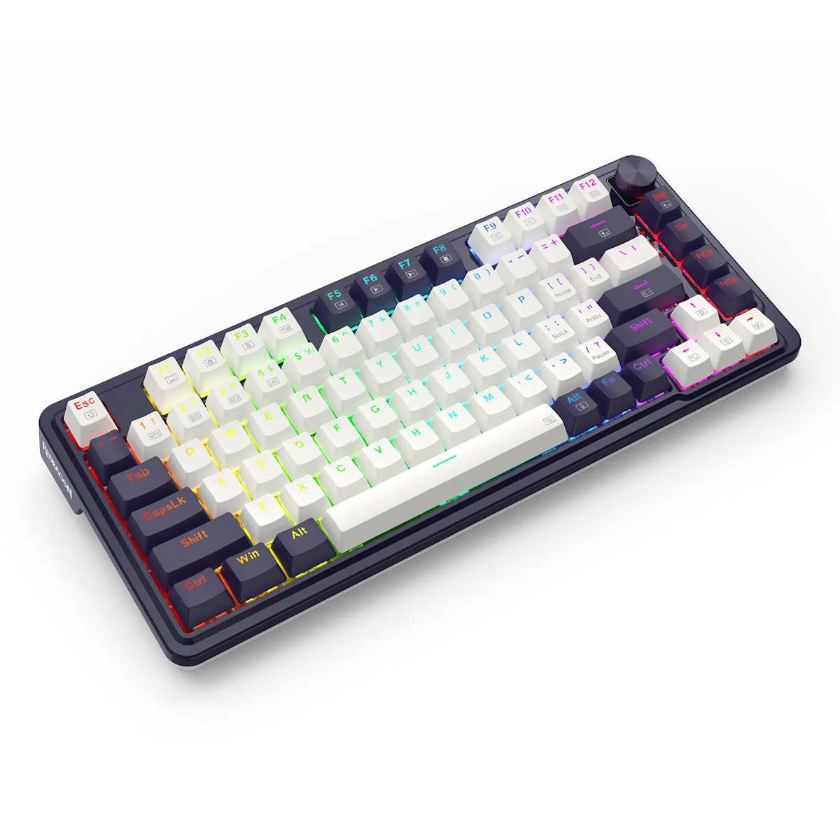 Teclado Mecanico Gamer Cable/Inalambrico RGB Ucal Pro Switch Rojo Redragon