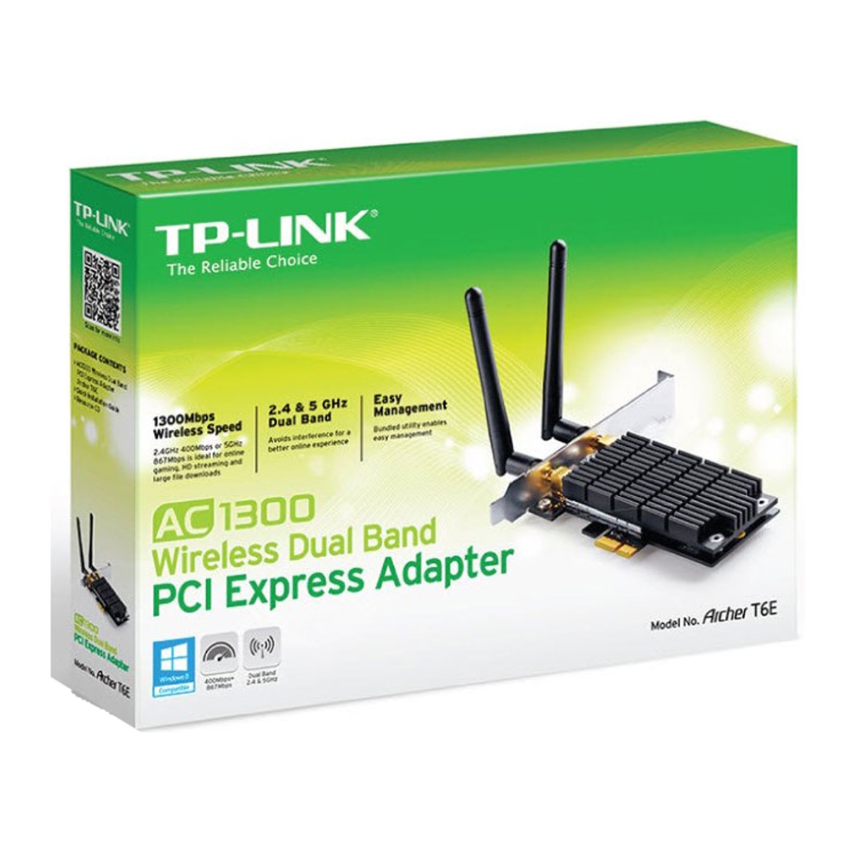 Placa Wifi Pcie Archer T6e 2 Antenas Tp-link