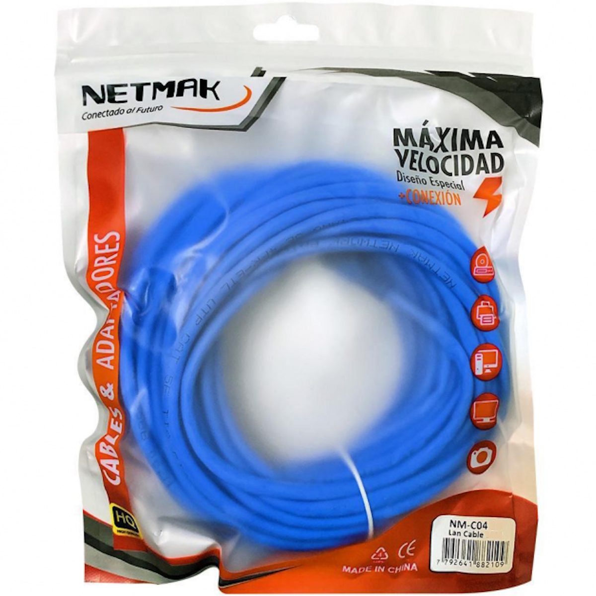Cable De Red UTP 20m NM-C04 20 Netmak
