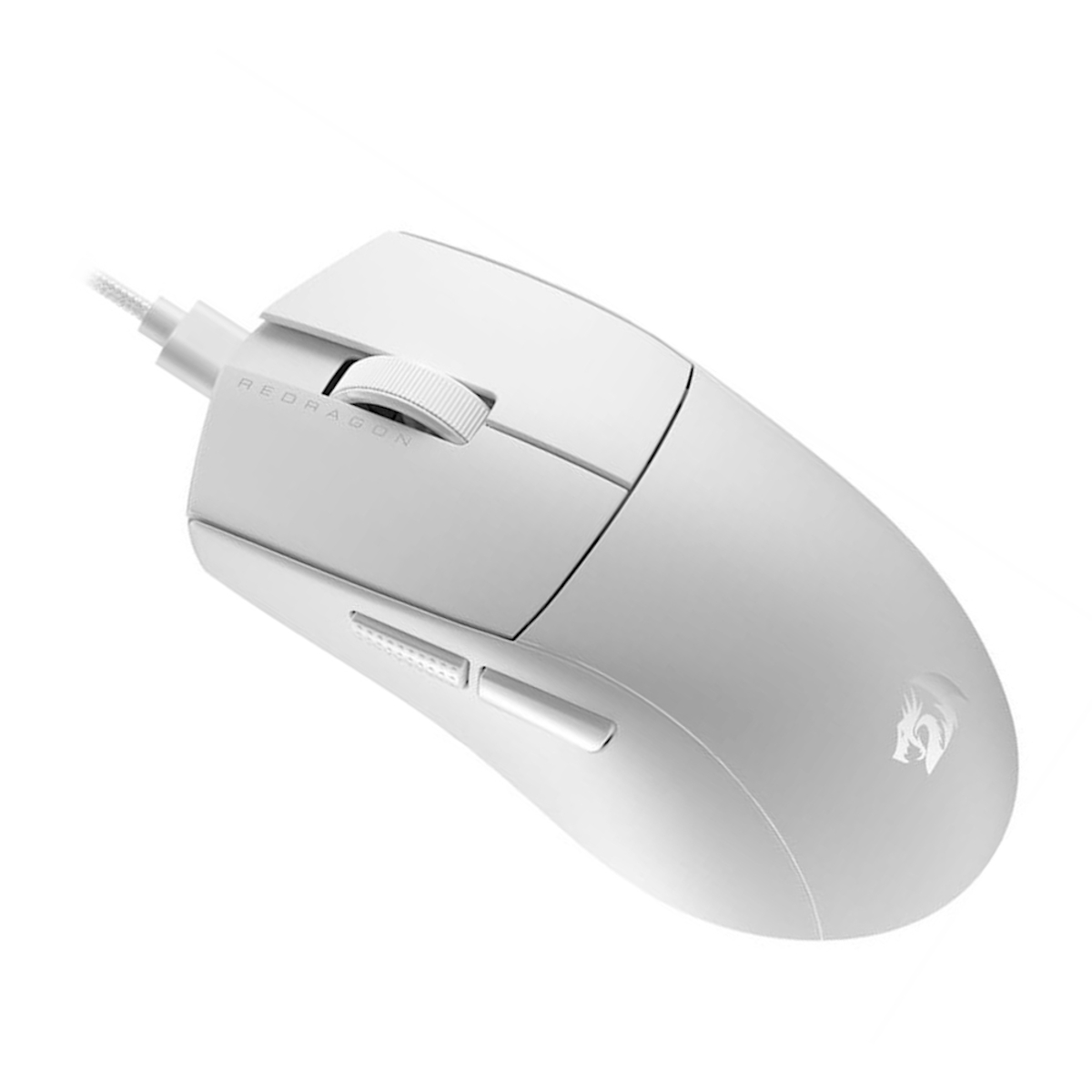 Mouse Gamer King M724W 12400 DPI Blanco Redragon