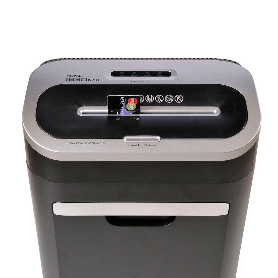 Trituradora de Papel 1830Mx Negro Royal