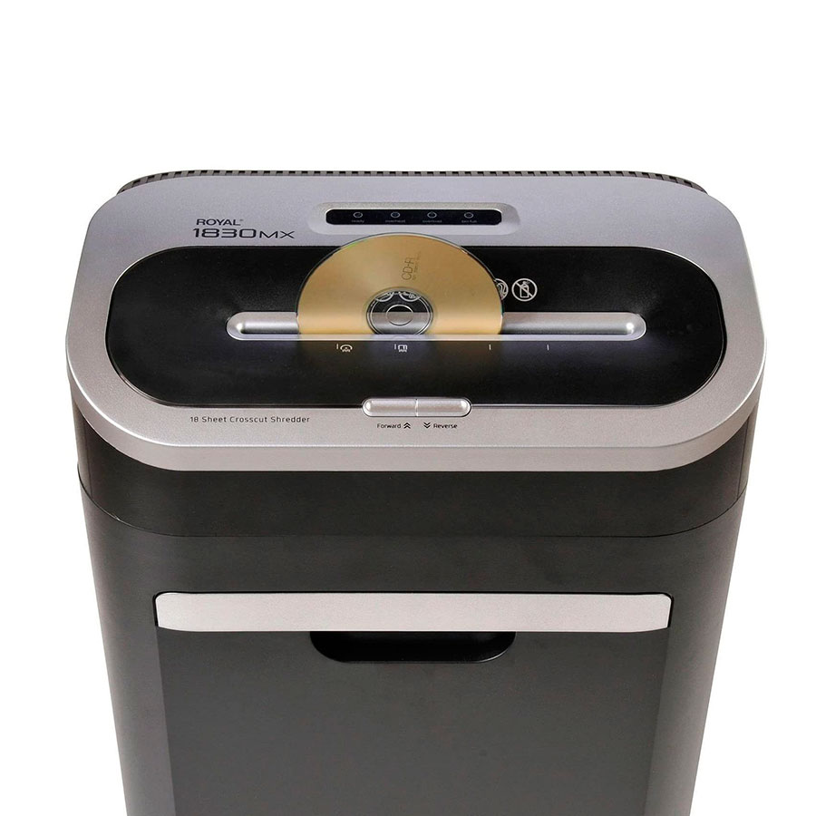 Trituradora de Papel 1830Mx Negro Royal