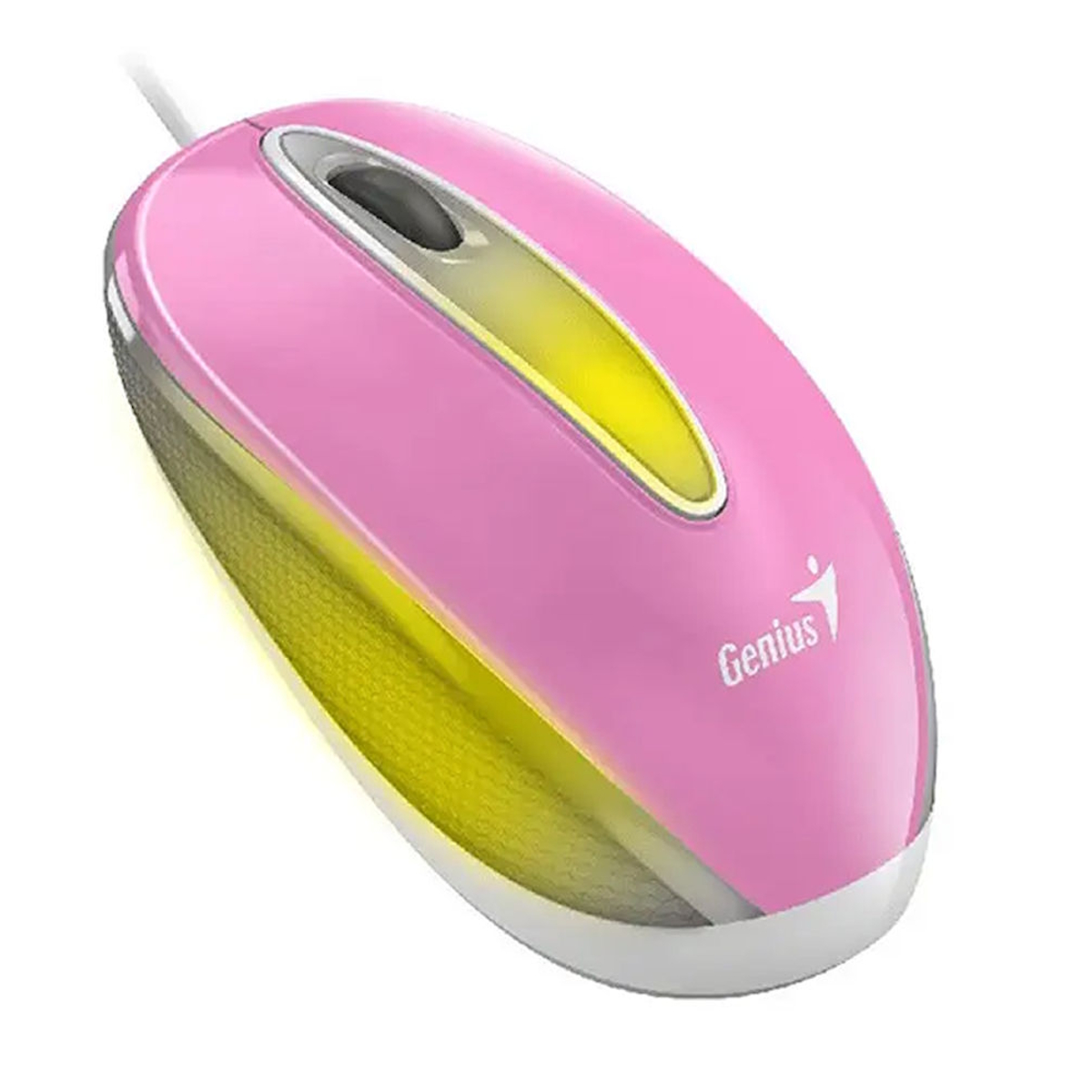 Mouse USB Dx-Mini RGB 1000 DPI Rosa Genius