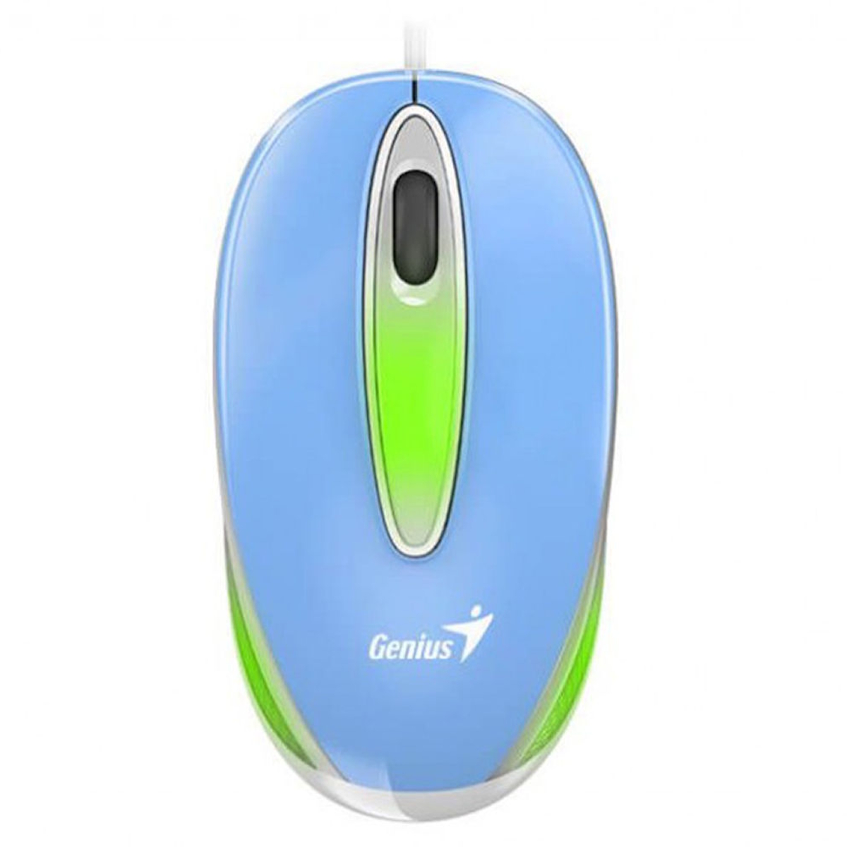 Mouse USB Dx-Mini RGB 1000 DPI Celeste Genius