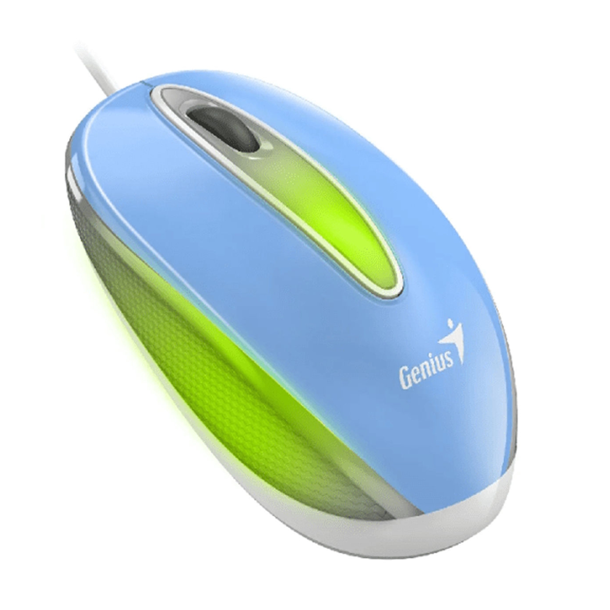 Mouse USB Dx-Mini RGB 1000 DPI Celeste Genius