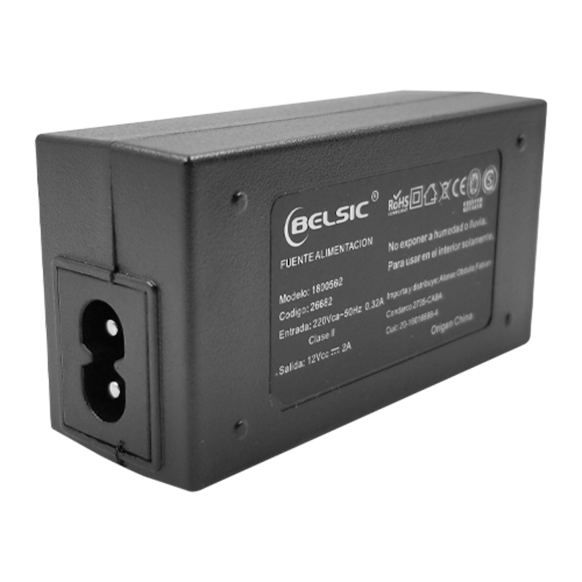 Fuente Poe Alimentacion 12V 2A Belsic