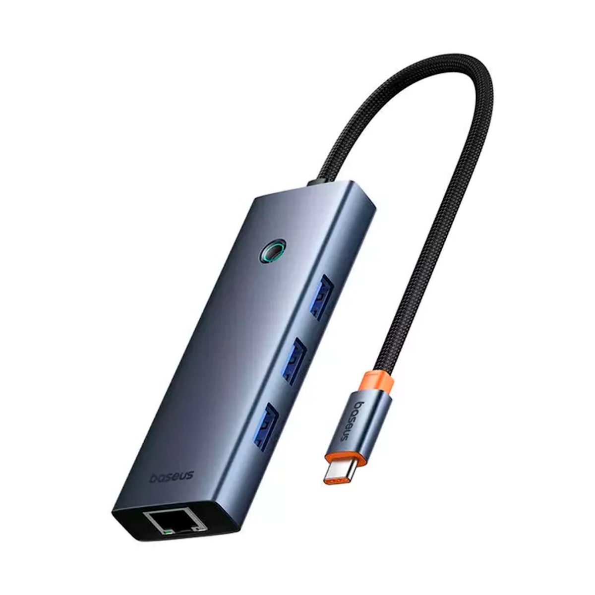 Hub USB C a 3 USB 3.0 + RJ45 + USB C/PD UltraJoy Baseus