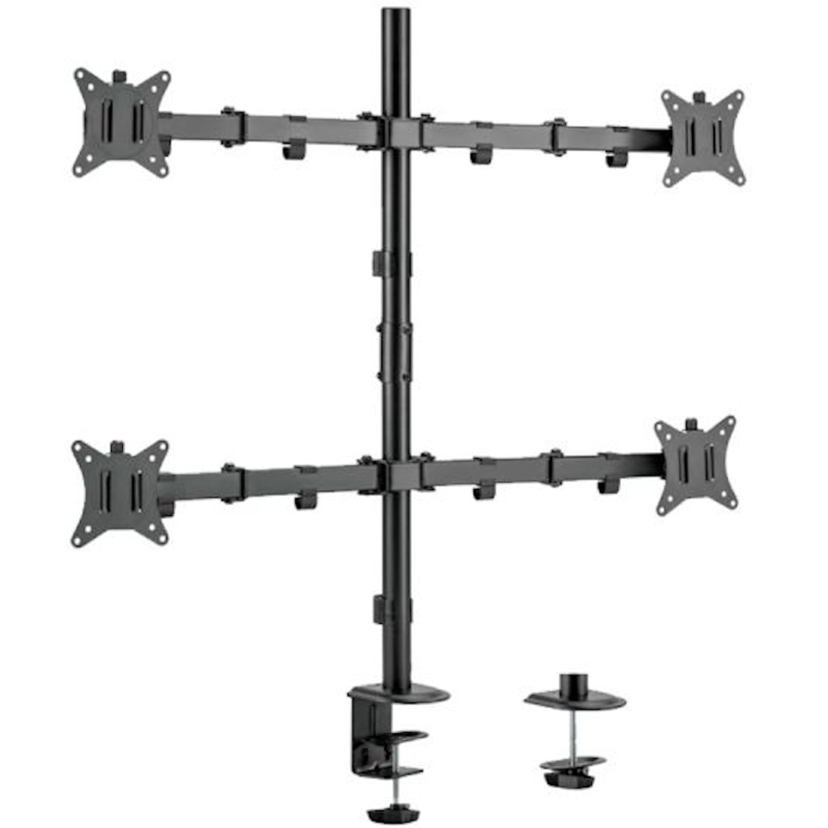 Soporte Fijo 4 Brazos 4 Monitores 17