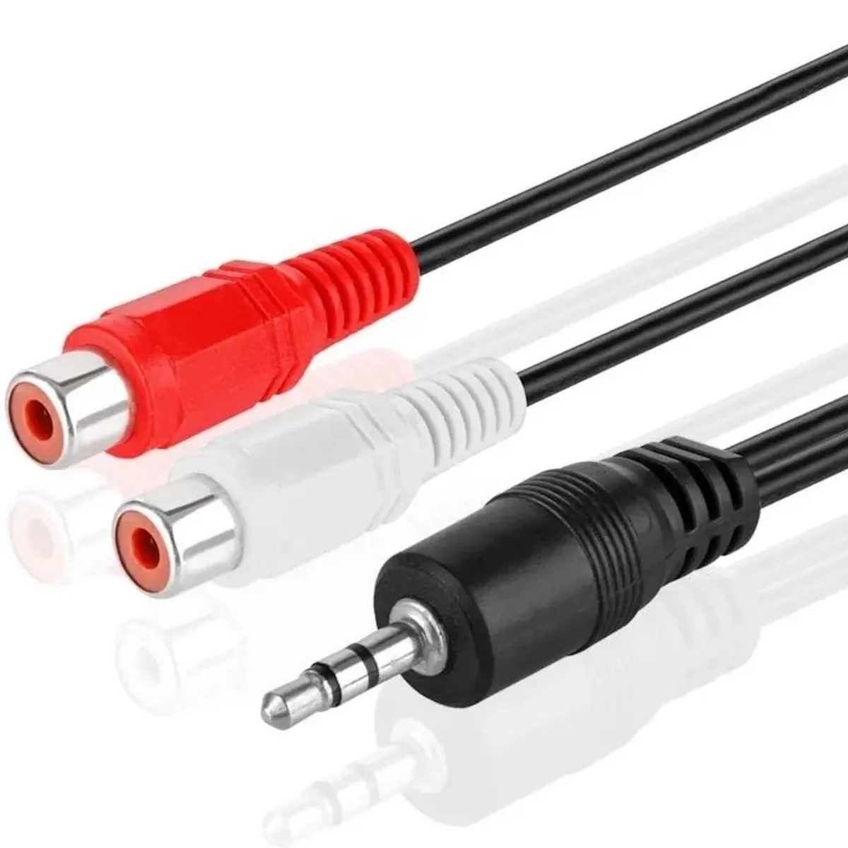 Cable Audio Plug 3.5mm a 2 RCA H 1.5m TZ-735