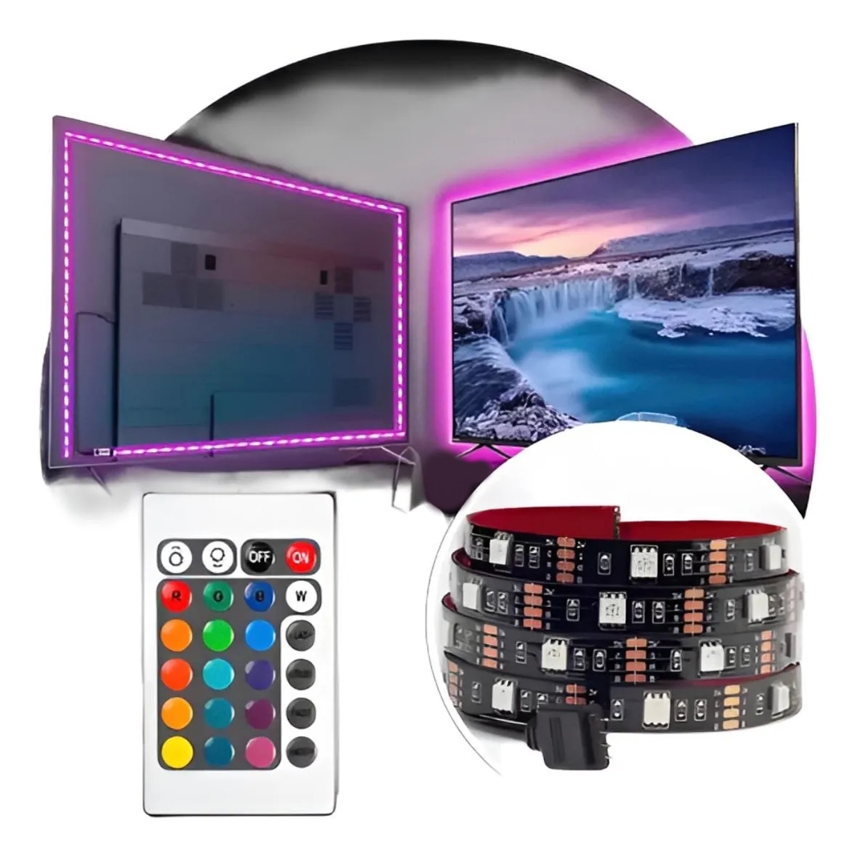 Tira de Led RGB 3m LED-82016