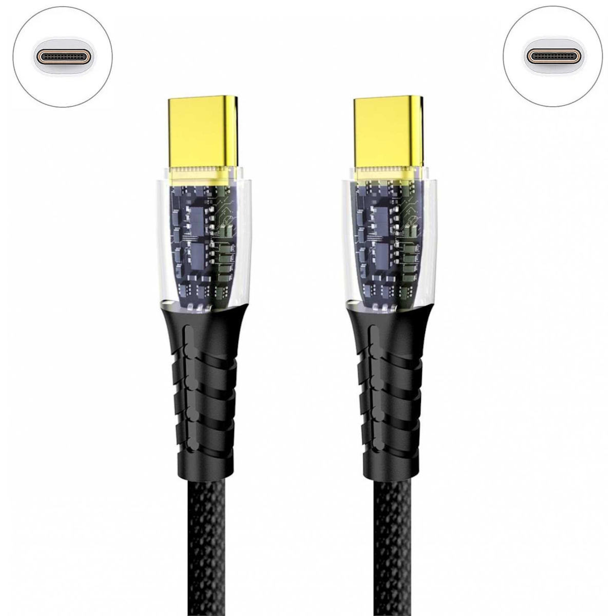 Cable USB C a USB C 60W 1m NM-122 Netmak