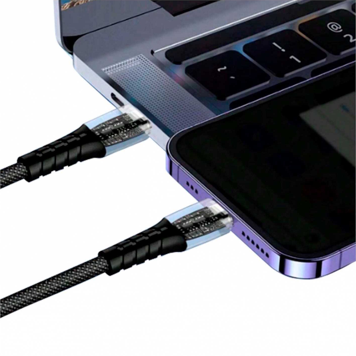 Cable USB C a USB C 60W 1m NM-122 Netmak