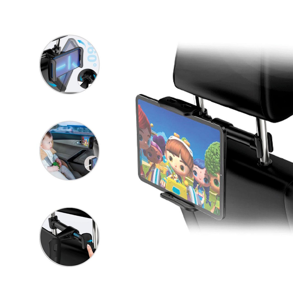 Soporte Celular/Tablet Auto NM-HC87 Netmak