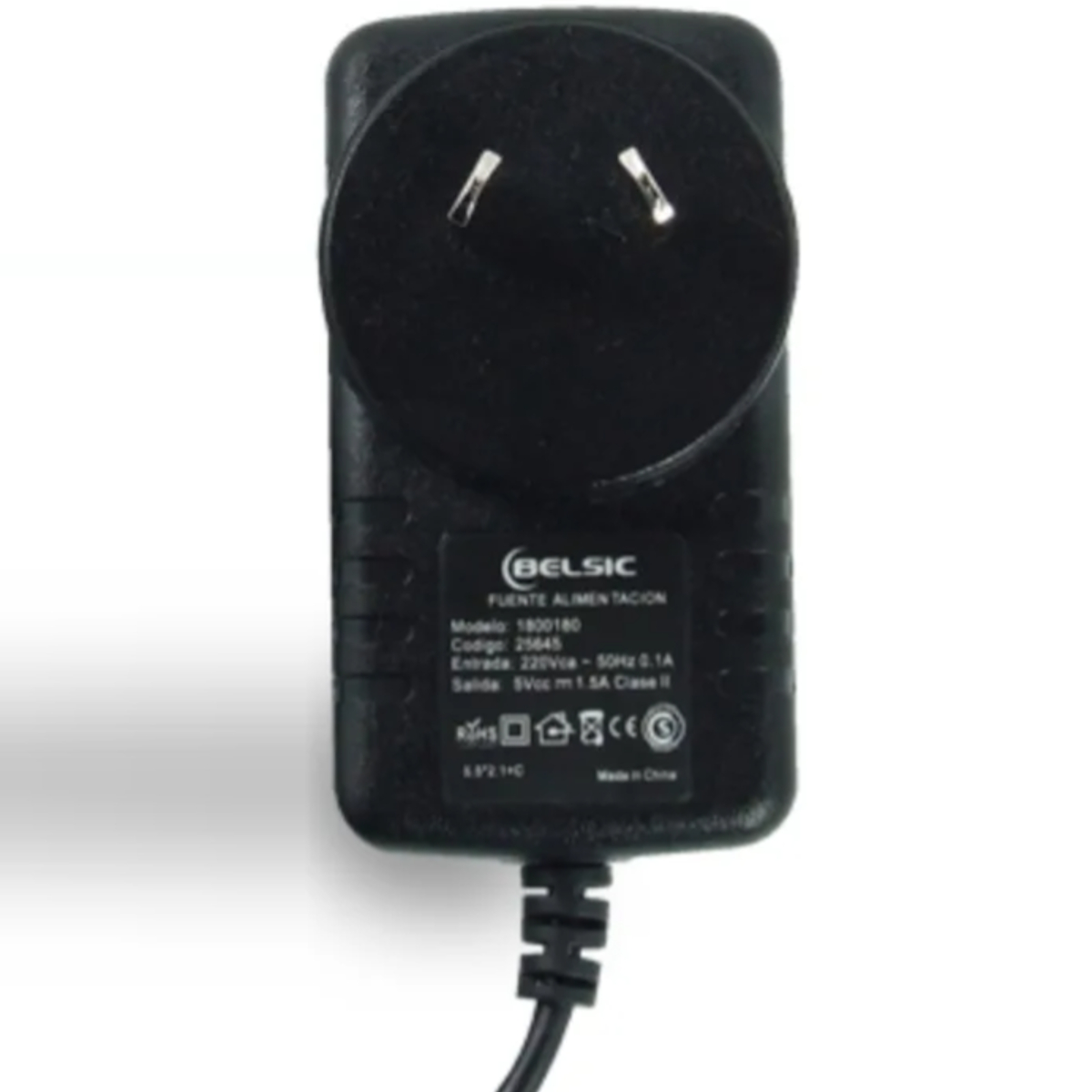 Hub USB 3.0 7 Puertos C/ Tecla + Fuente Belsic