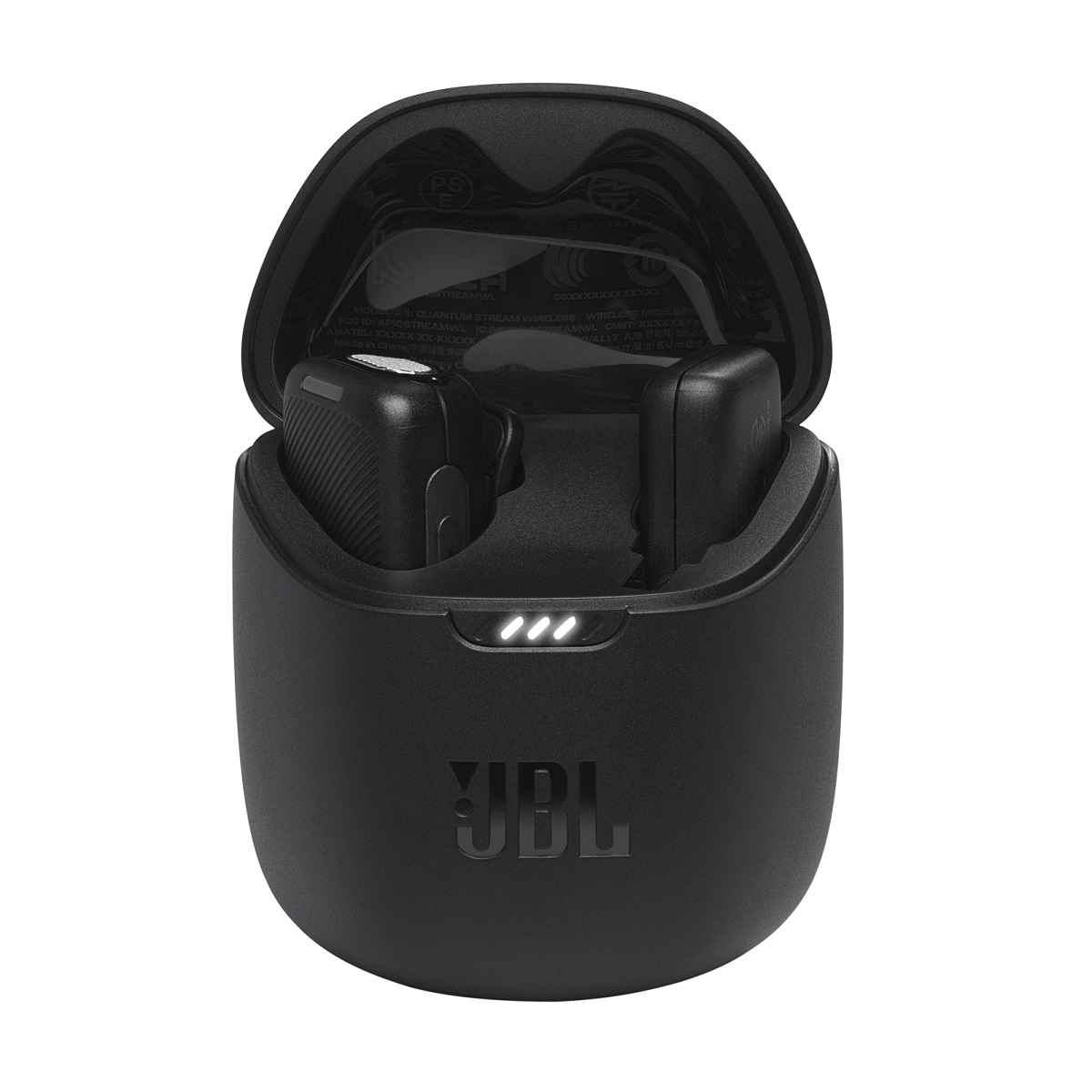 Microfono Corbatero Inalambrico USB C Quantum Stream Negro Jbl