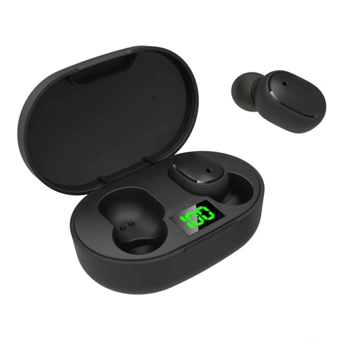 Auricular Inalambrico Intrauditivo TWS Kolke Negro (KAB-624) 630368