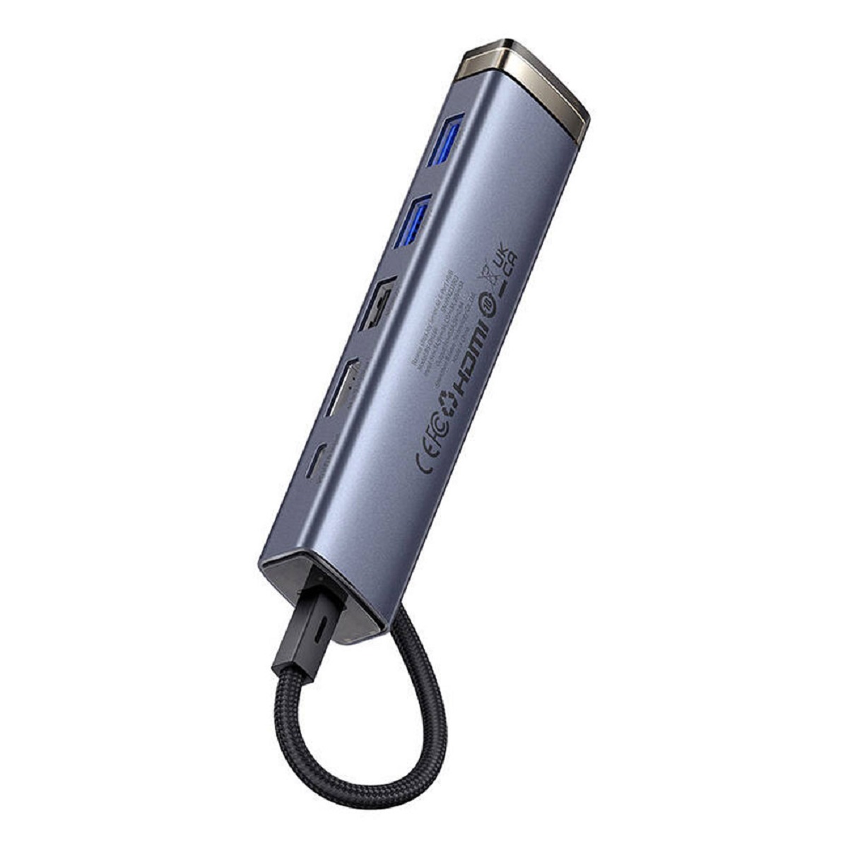 Hub USB C a 2 USB 3.0 + USB 2.0 + USB C + PD + HDMI 4K UltraJoy Baseus