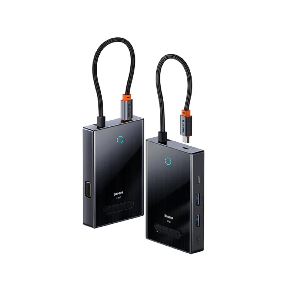 Hub USB C a 2 HDMI 4K + DP + VGA + 2 USB 3.0 + USB C + PD PioneerJoy Baseus