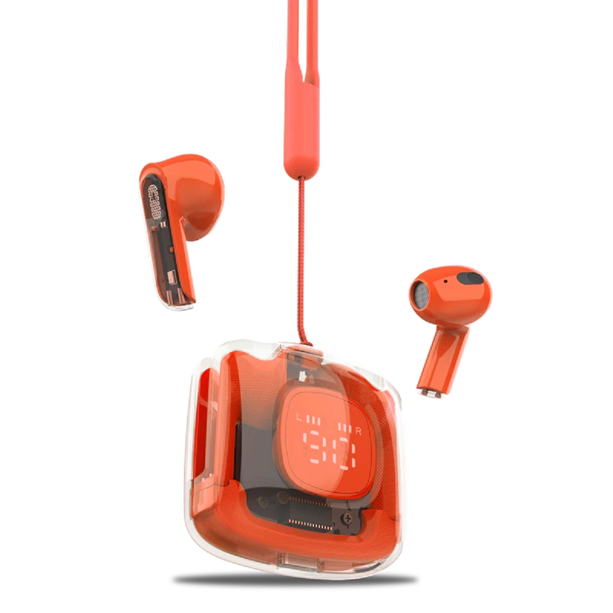 Auriculares Bluetooth In Ear MH-TWS50 Naranja Moonki