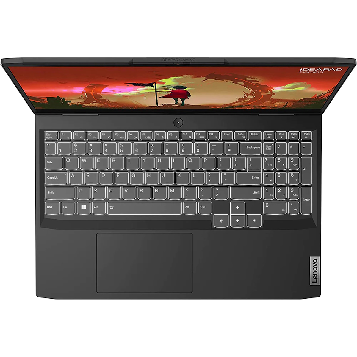 Notebook Lenovo IdeaPad 3 Gamer Ryzen 5 6600H - 16GB - 512GB SSD - RTX3050 - 15,6