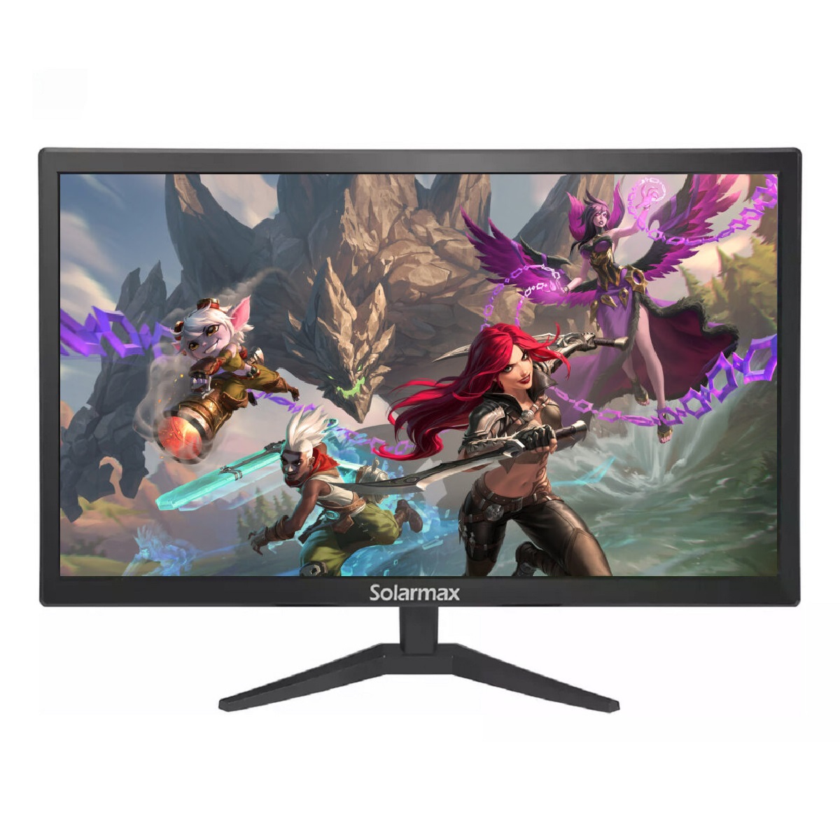 Computadora Gamer Ryzen 3 - 8GB - 256 - Gab k80 - Monitor 22 75Hz SolarMax