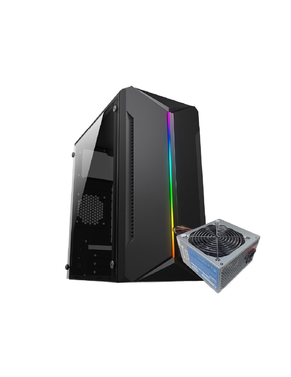 Computadora Gamer Ryzen 3 - 8GB - 256 - Gab k80 - Monitor 24 75Hz SolarMax