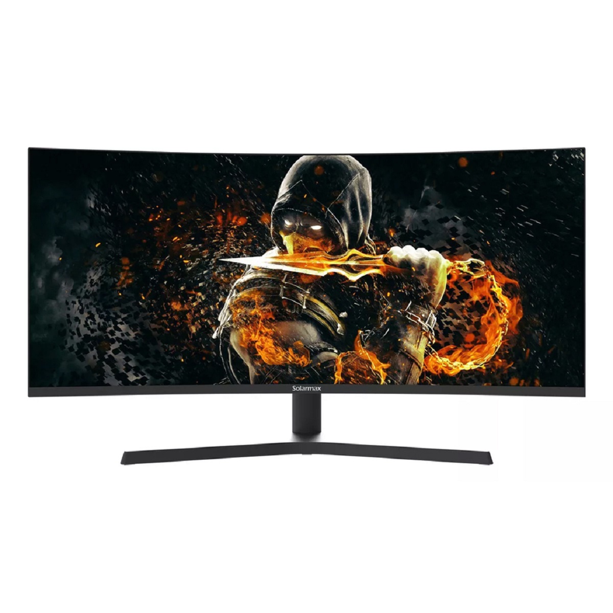 Computadora Gamer Ryzen 7 - 16GB - SSD 512GB - Gab.K80 - Monitor 34 165Hz Curvo Solarmax