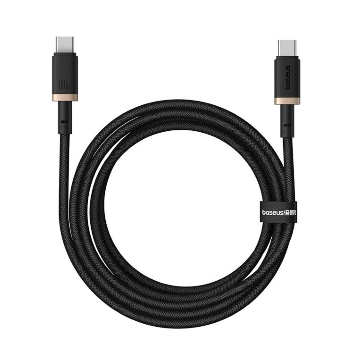 Cable USB C Carga Rapida 2m Mallado Gold Dura Baseus