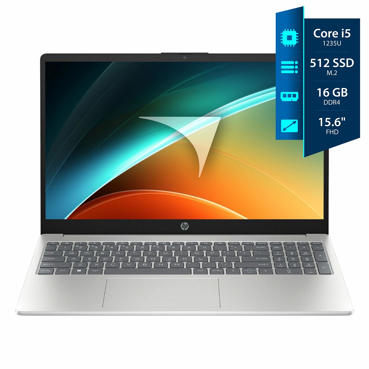 Notebook HP I5 1235U - 16GB - 512GB SSD - 15,6