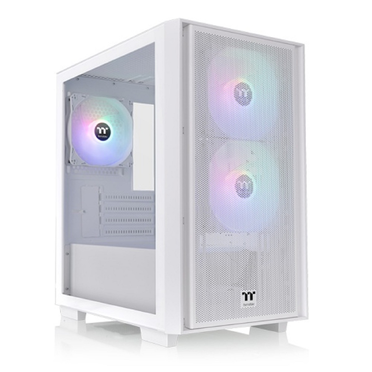 Gabinete Gamer H16 TG ARGB Snow Edition Blanco Thermaltake