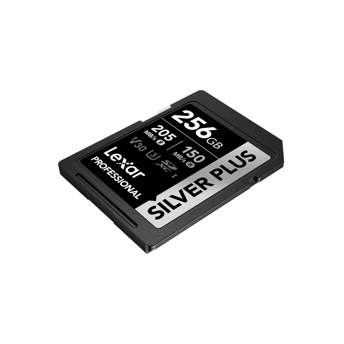 Memoria SD 256GB SDXC Silver Plus 205MB/s 4K Lexar