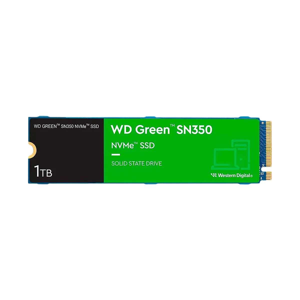 Disco Solido SSD M.2 NVMe 1TB SN350 Green WD