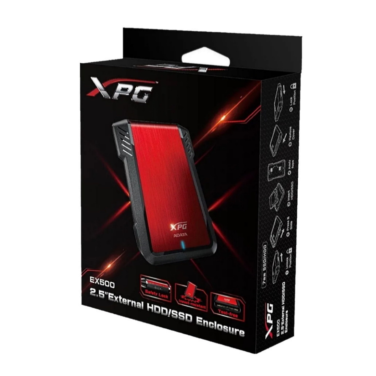 Carry Disk 2.5 USB 3.2 Sata Ex500 XPG Adata