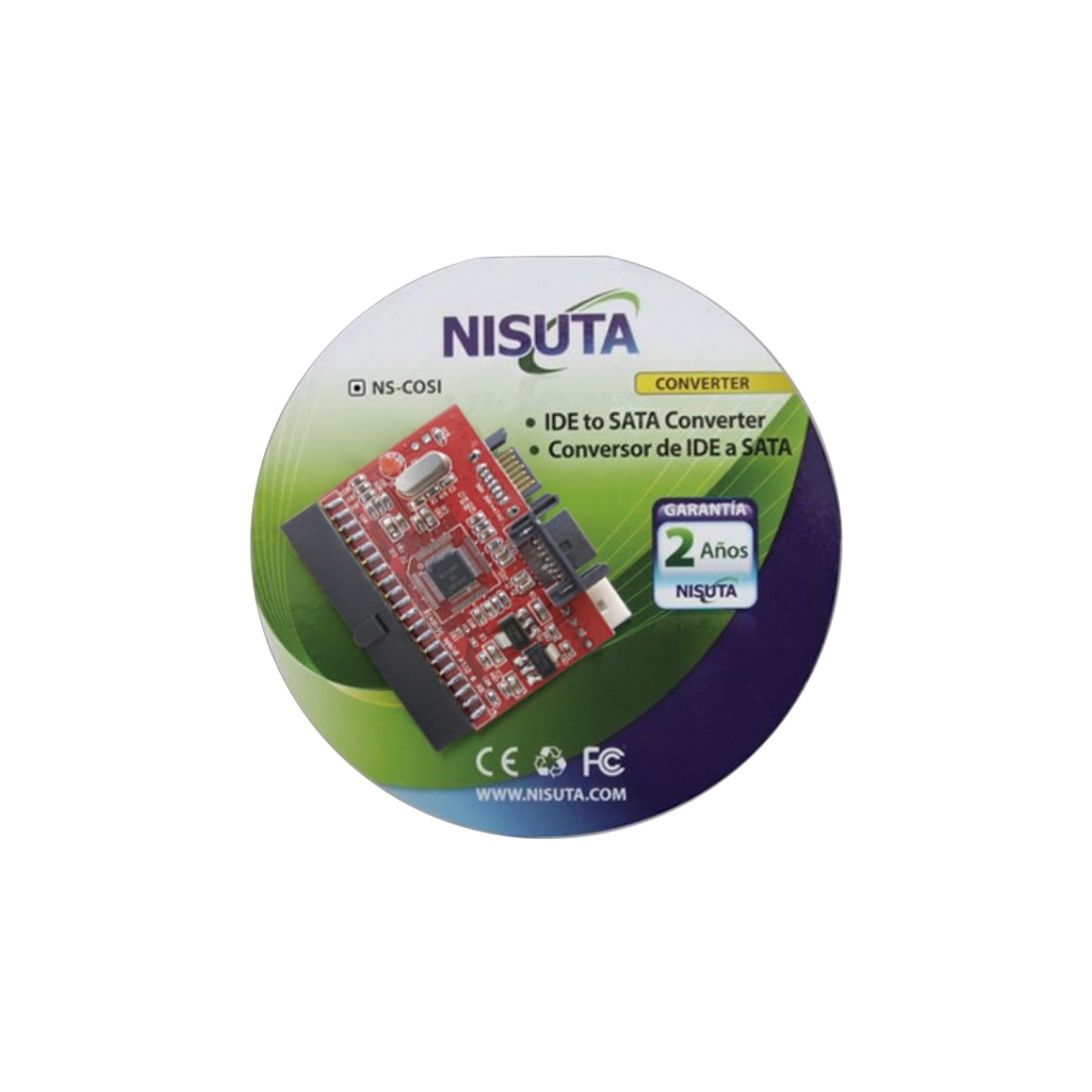 Conversor Ide A Sata Bidireccional Nisuta