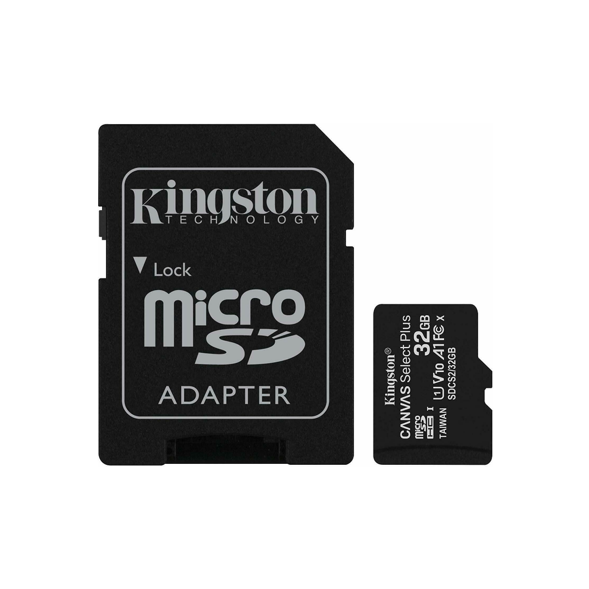 Memoria MicroSD 32GB Clase 10 Canvas Kingston
