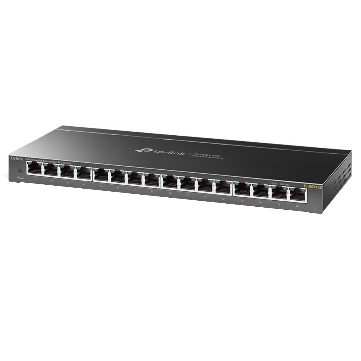 Switch 16p Puertos TL-SG116E Smart Gigabit Metal Tp-Link