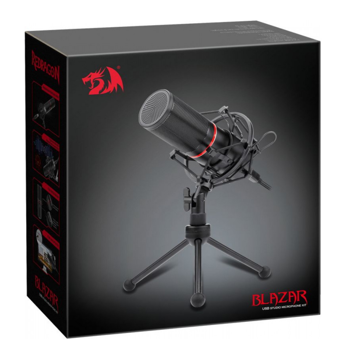 Microfono Gamer Usb Blazar GM300 Redragon