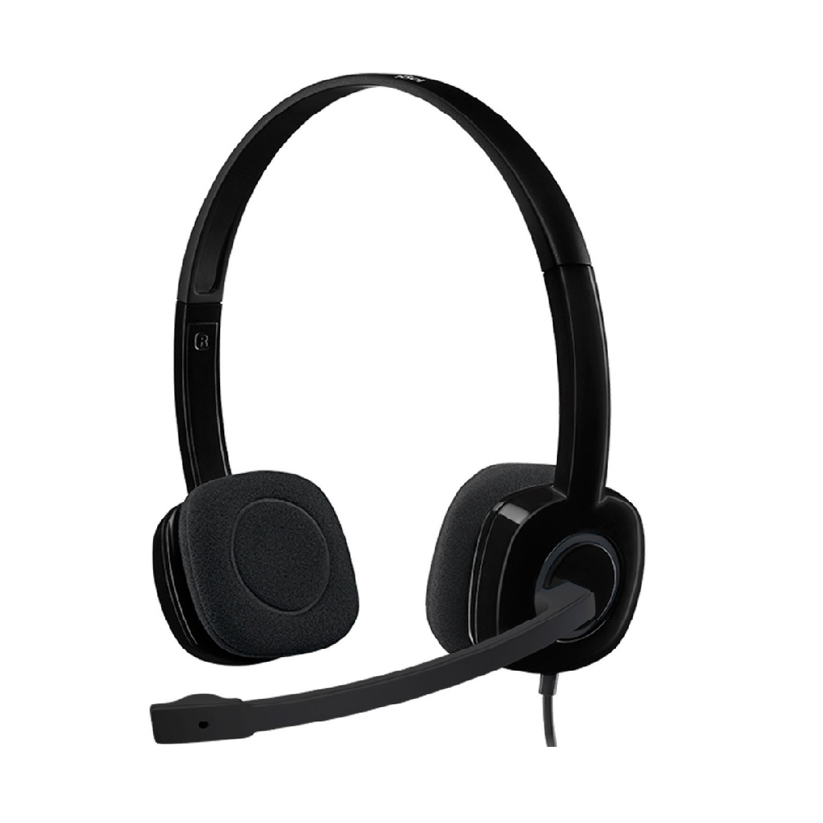 Auriculares Pc Cable Vincha H151 Negro Logitech