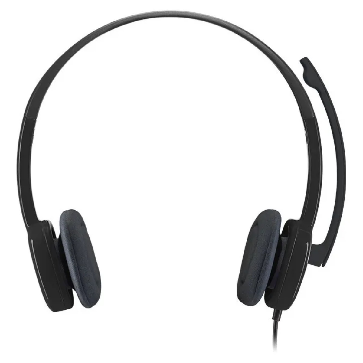 Auriculares Pc Cable Vincha H151 Negro Logitech